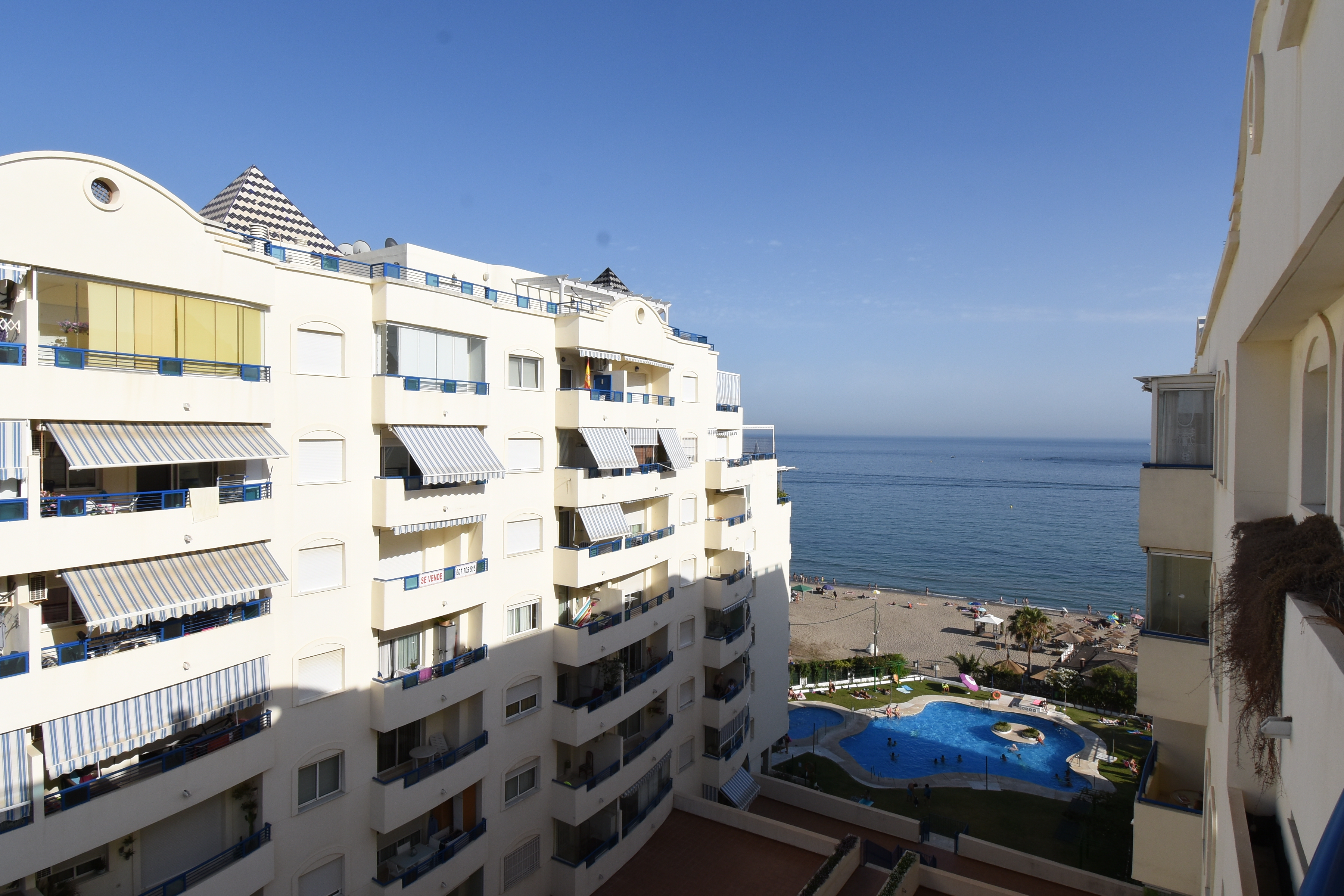 Banana Beach Marbella. 3 beds apartment available July and August.